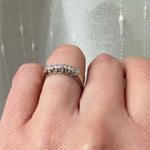 Pretty Mid-Century Diamond Wedding Band