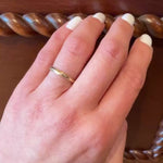 Vintage Gold Wedding Band