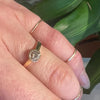 Old Mine Cut Diamond in Gold Bezel Solitaire by 720