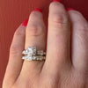 Gorgeous "Gem Lite" Diamond & White Gold Bridal Set