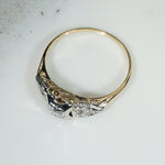 Pretty Diamond 1930s Engagement Ring