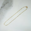 Recycled 14k Gold Paperclip Link Bracelet