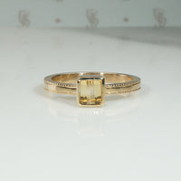 Hand Crafted Precious Topaz Ring by GSL