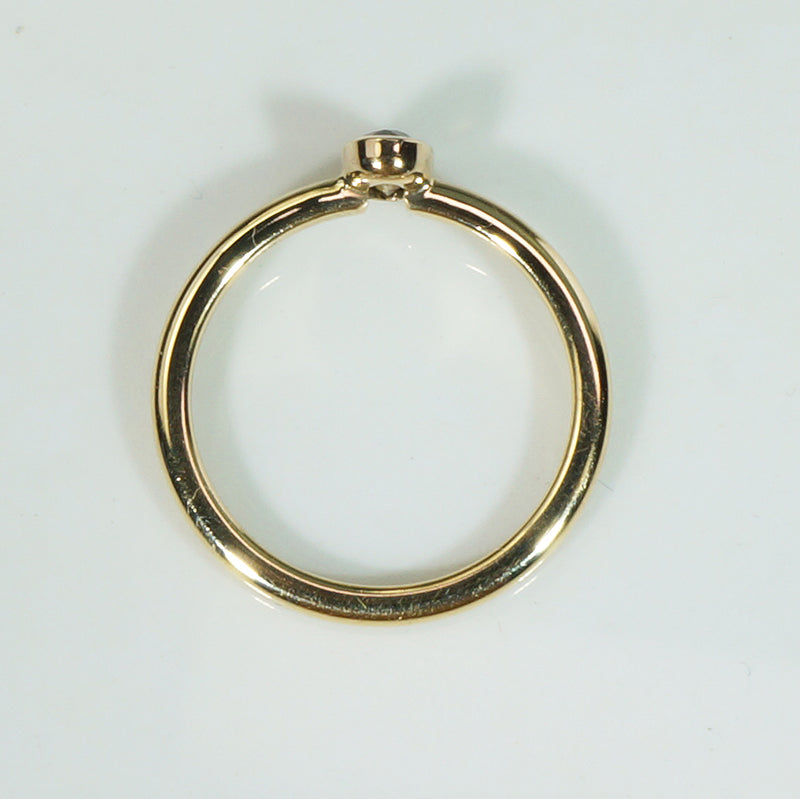 Oval Golden Precious Topaz Ring by 720