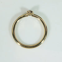 Oval Golden Precious Topaz Ring by 720