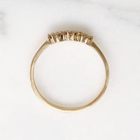 Artisan Diamond & Gold Trilogy Ring by 720