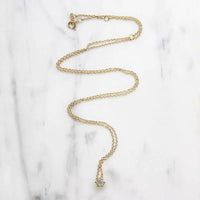 Old Mine Cut 0.28ct Diamond Pendant in Recycled Gold by 720
