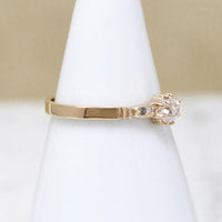 Old Mine Cut Diamond in Artisan Engagement Ring by 720