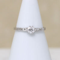 Artisan Diamond & White Gold Engagement Ring by 720
