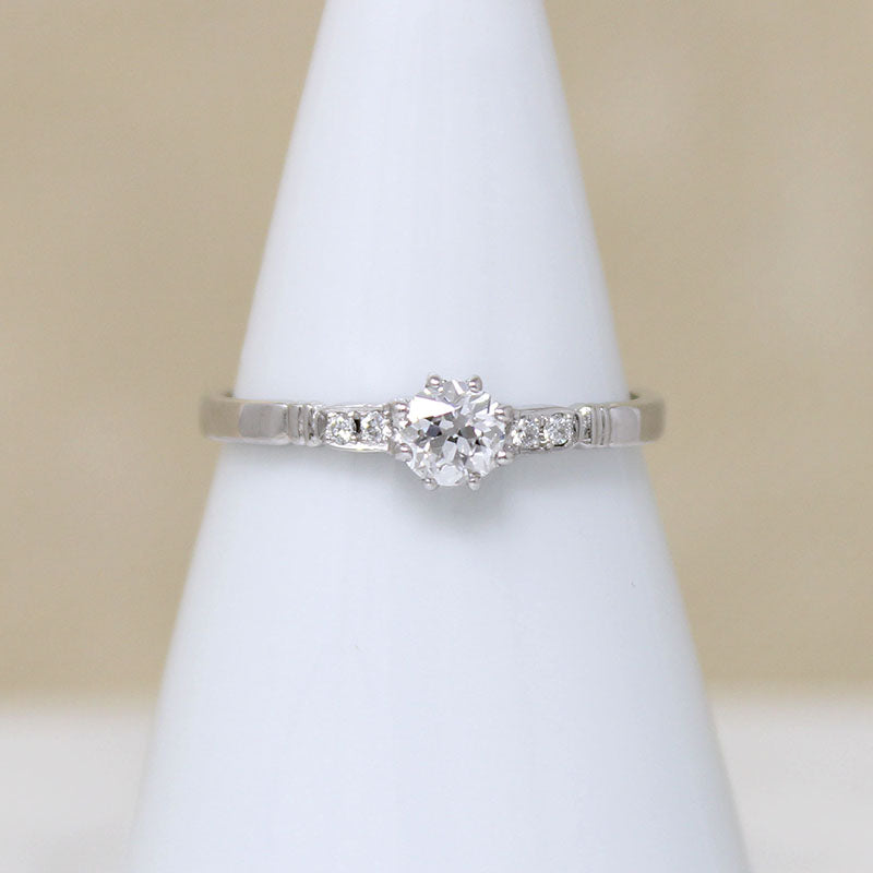 Artisan Diamond & White Gold Engagement Ring by 720