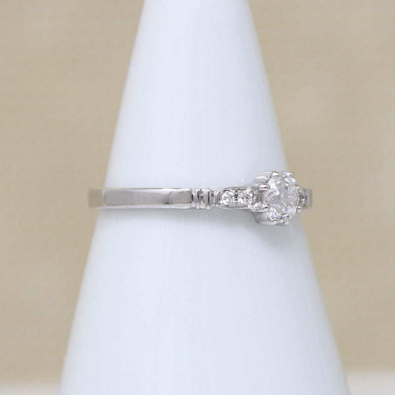 Artisan Diamond & White Gold Engagement Ring by 720