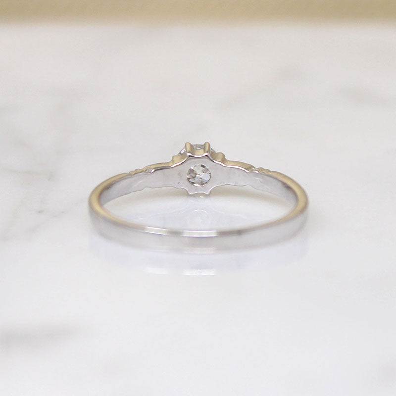 Artisan Diamond & White Gold Engagement Ring by 720