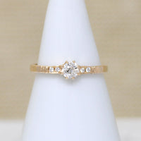 Modish Artisan Diamond Engagement Ring by 720