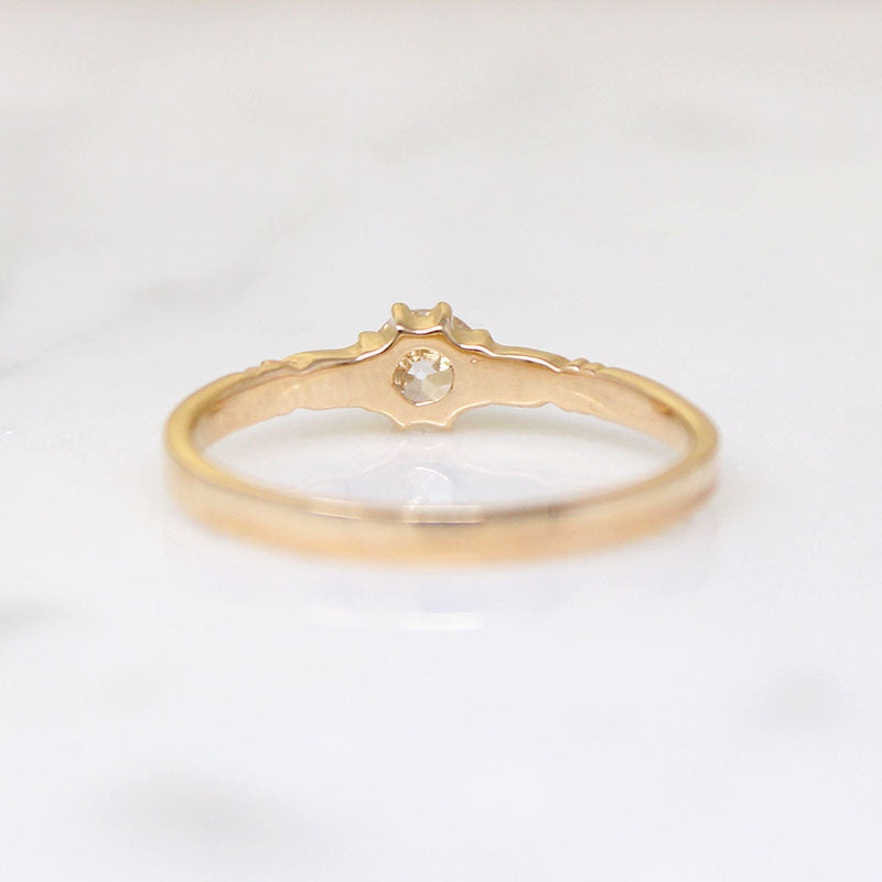 Modish Artisan Diamond Engagement Ring by 720