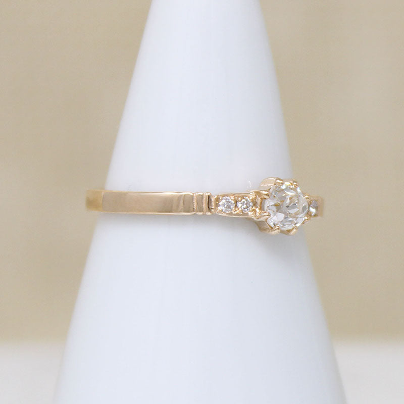 Refined Old European Cut Diamond Engagement Ring by 720