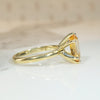 Pure Orange Imperial Topaz Solitaire Ring by 720