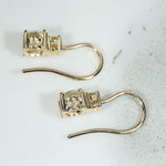 Brilliant Old European Cut Diamond Earrings by 720