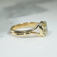 Internally Flawless Fancy Yellow Cushion Cut Diamond Ring by 720
