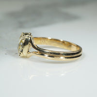 Internally Flawless Fancy Yellow Cushion Cut Diamond Ring by 720