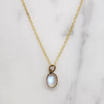 LUNA Blue Moonstone Necklace from 720