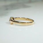 Recycled Gold and An Old Euro Diamond Solitaire