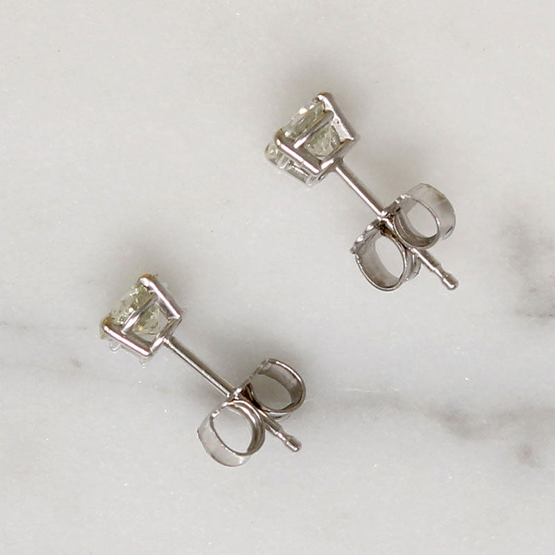 Just Right .77tcw Diamond Stud Earrings