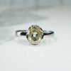 Antique 1.38ct Oval Diamond in Platinum Ring by 720