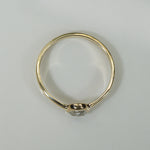 Refined Rose Cut Diamond Solitaire Ring by 720