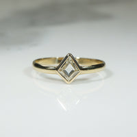 Exquisite Kite Diamond in Handcrafted Gold Ring by 720