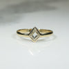 Exquisite Kite Diamond in Handcrafted Gold Ring by 720
