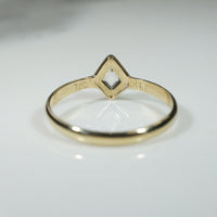 Exquisite Kite Diamond in Handcrafted Gold Ring by 720