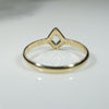 Exquisite Kite Diamond in Handcrafted Gold Ring by 720