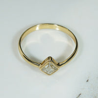 Exquisite Kite Diamond in Handcrafted Gold Ring by 720