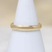 Vintage Baguette in Voluptuous Gold Band by 720