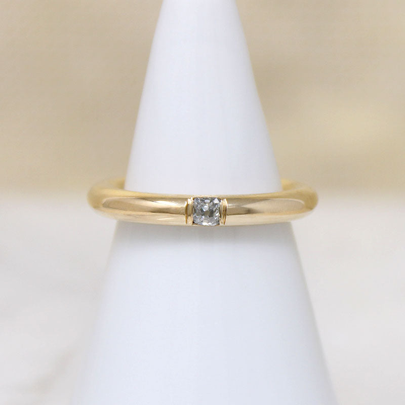 Funky 19th Century Diamond in Chunky Band by 720