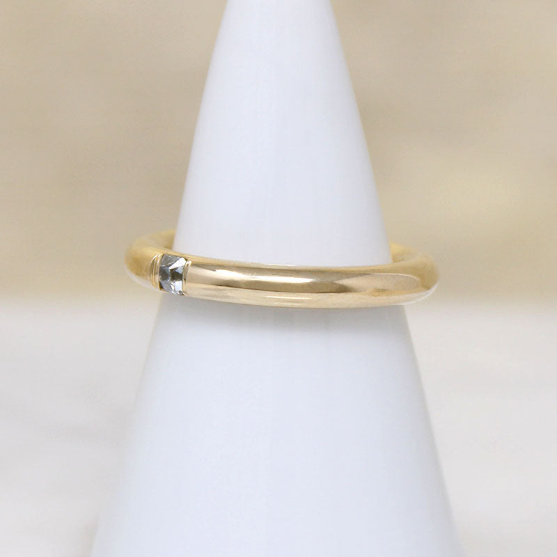 Funky 19th Century Diamond in Chunky Band by 720