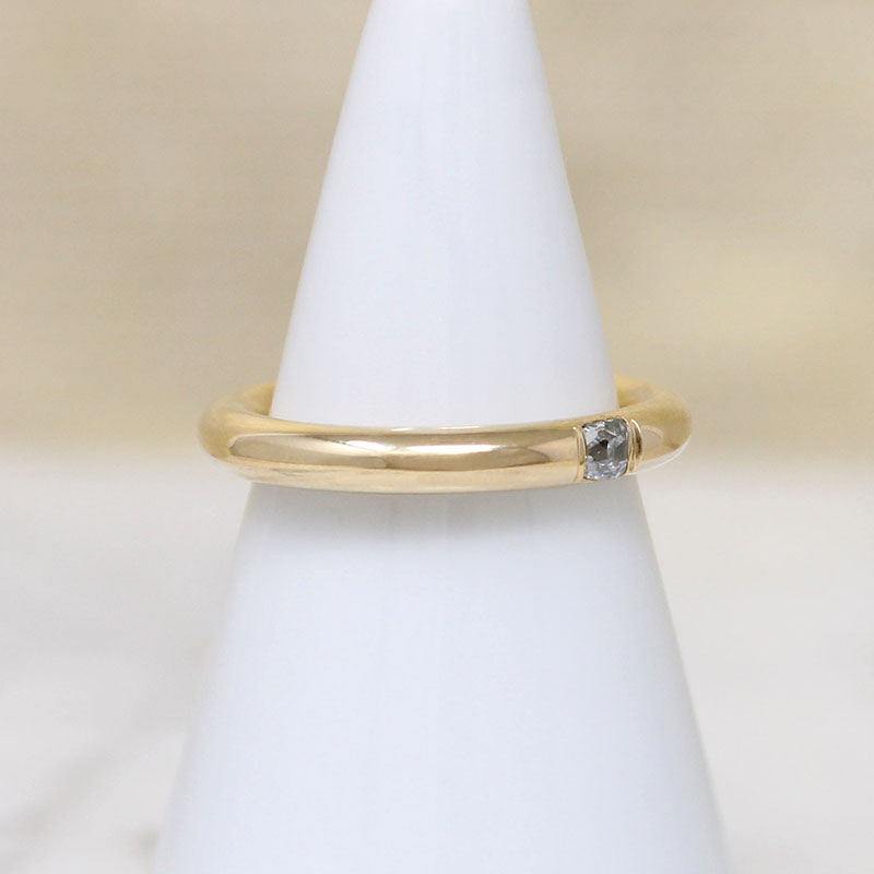Funky 19th Century Diamond in Chunky Band by 720