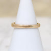 Deco Carré Cut Diamond in Tapered Gold Band by 720
