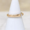 Deco Carré Cut Diamond in Tapered Gold Band by 720