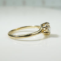 Radiant Rose Cut Diamond Solitaire by 720