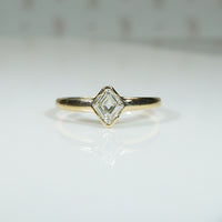 Fancy Kite Cut Diamond in Gold Solitaire Ring by 720