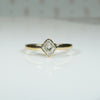 Fancy Kite Cut Diamond in Gold Solitaire Ring by 720