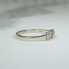 Darling Old Euro Cut Diamond Trilogy Ring by 720