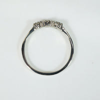 Darling Old Euro Cut Diamond Trilogy Ring by 720