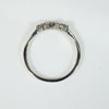 Darling Old Euro Cut Diamond Trilogy Ring by 720