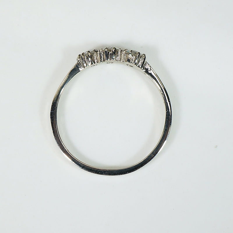 Darling Old Euro Cut Diamond Trilogy Ring by 720