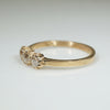 Recycled Gold and OMC Diamond Ring