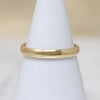 French Cut Sapphire in Curvy Gold Band by 720