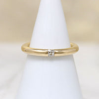 Magical Medieval Diamond in Round Gold Band by 720
