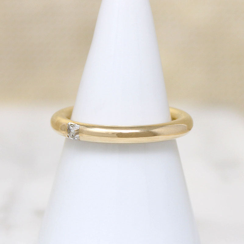 Magical Medieval Diamond in Round Gold Band by 720
